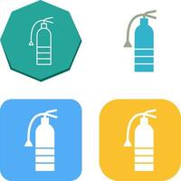 Unique Extinguisher Icon Design vector