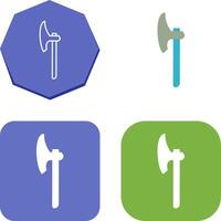 Unique Axe Icon Design vector