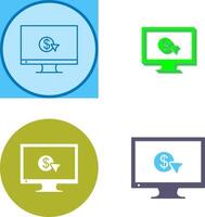 Unique Pay Per Click Icon Design vector