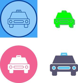Cab Icon Design vector