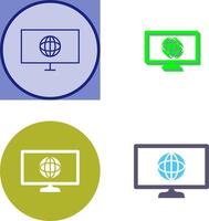 Unique Intranet Icon Design vector