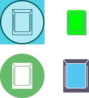 Unique Frame Icon Design vector