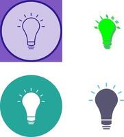 Innovative Idea Icon Design vector