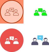 Customer Engagement Icon Design vector