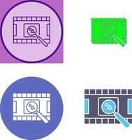 Unique Find Picture Icon Design vector