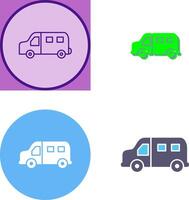 Van Icon Design vector