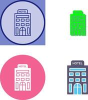 Hotel Icon Design vector