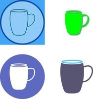 Mug Icon Design vector