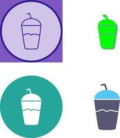 frapé icono diseño vector