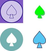 Spade Icon Design vector