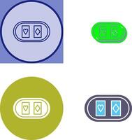 Cards Table Icon Design vector