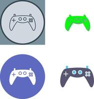 Unique Gaming Console Icon Design vector