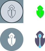 Unique Game Character Icon Design vector