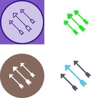 Unique Arrows Icon Design vector