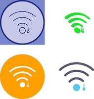 único Wifi firmar icono diseño vector