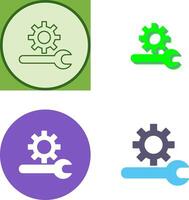 Unique Technical Support Icon Design vector