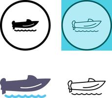 Speed Boat Icon vector