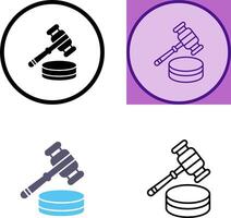 Law Icon Design vector