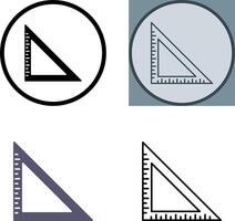 Set Square Icon vector