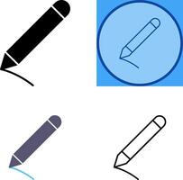 Pencil Icon Design vector