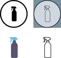 icono de botella de spray vector