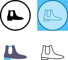 Men's Boots Icon vector
