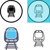 Train Icon Design vector