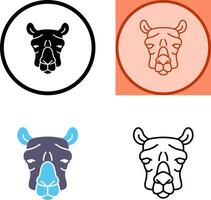 Camel Icon Design vector