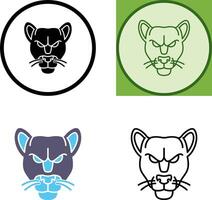 Black Panther Icon vector