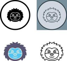 Sloth Icon Design vector