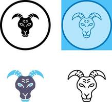 Goat Icon Design vector