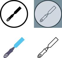 Chisel Icon Design vector