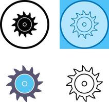 Saw Blade Icon vector