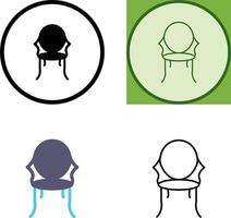 Ancient Chair Icon vector