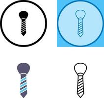 Tie Icon Design vector