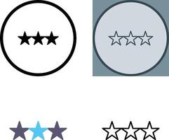 Stars Icon Design vector