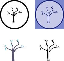 Tree with no Leaves Icon vector