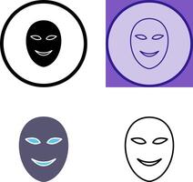 Ancient Face Mask Icon vector