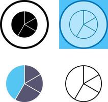 Pie Chart Icon vector