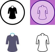 Ladies Shirt Icon vector