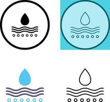 Moisture Icon Design vector