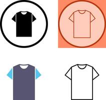 Plain T Shirt Icon vector