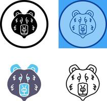 Polar Bear Icon vector