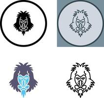 Mandrill Icon Design vector