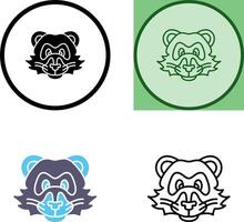 Ferret Icon Design vector