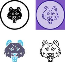 Bear Icon Design vector