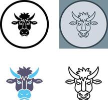 Bison Icon Design vector