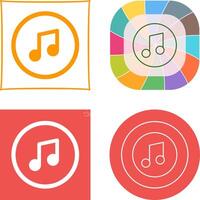 Music Player Icon vector