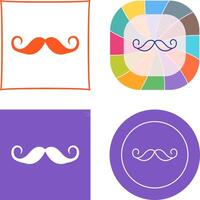 Moustache Icon Design vector