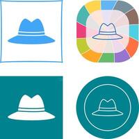 diseño de icono de sombrero vector